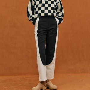 NEVER WORN Colorblock Pants - Source Unknown Brand